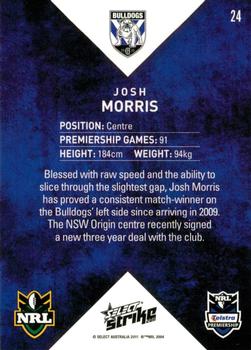 2011 NRL Strike #024 Josh Morris Back
